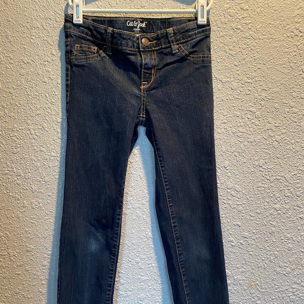 *2/$15* Cat and Jack Girl's Size 8 Straight Leg Jeans